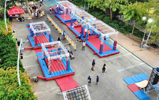 מתחם הנינג'ה. אתם מוכנים?