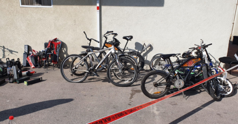 האופניים שמצאו השוטרים