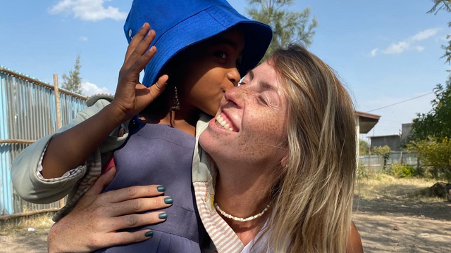 אנג'לה ילקין באתיופיה. "הספקנו המון במהלך השבועיים"
