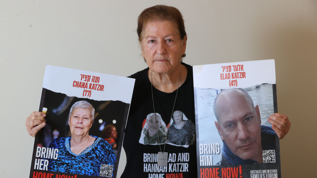 חיותה הלוי מחדרה נאבקת למען אחותה ואחיינה שחטופים בעזה: "אלחם למענם"