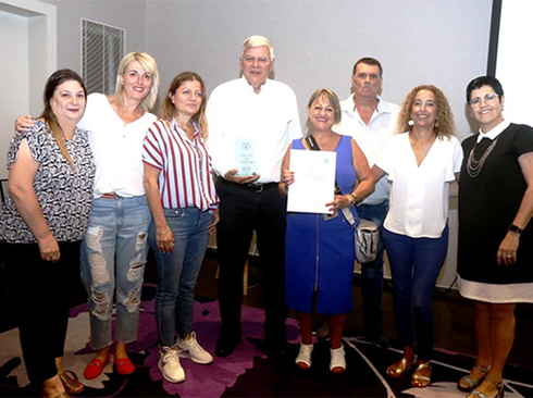 פרס השקיפות השלטונית הוענק לעיריית חדרה